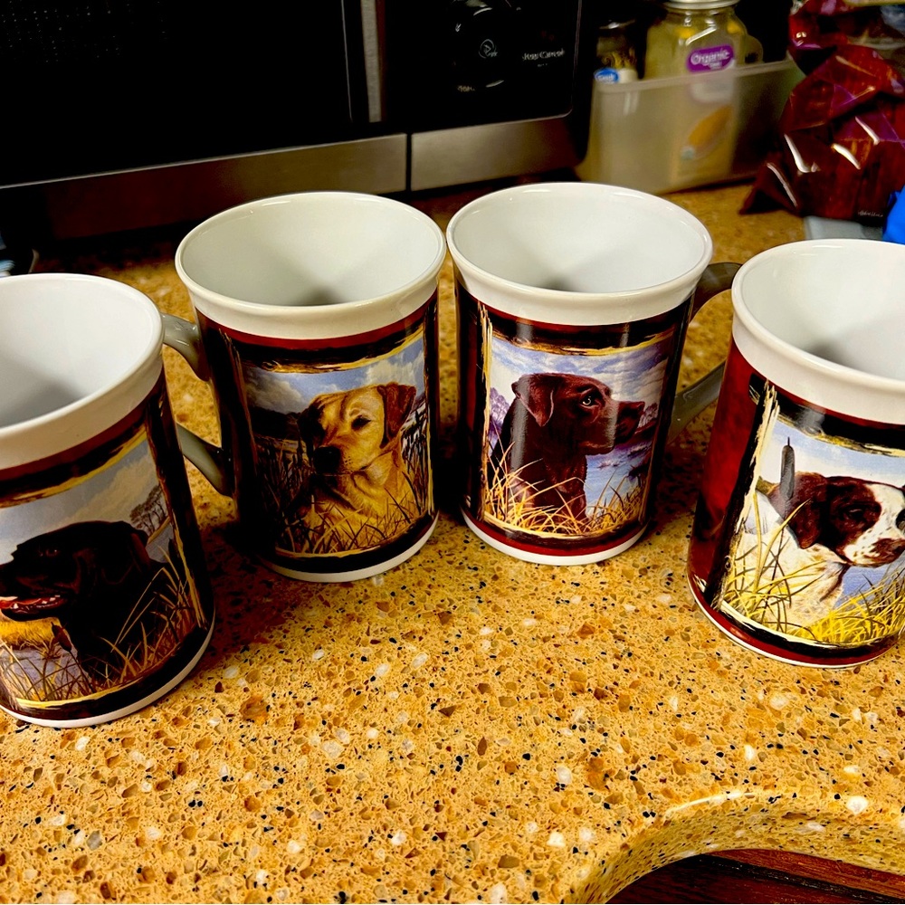 COPY - Hunting dogs mugs.